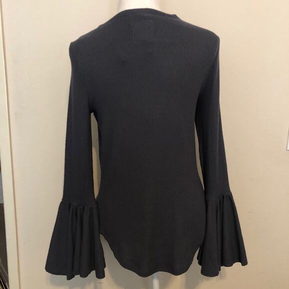 Chaser One Heart Bell Sleeve Top - Picture 3 of 5